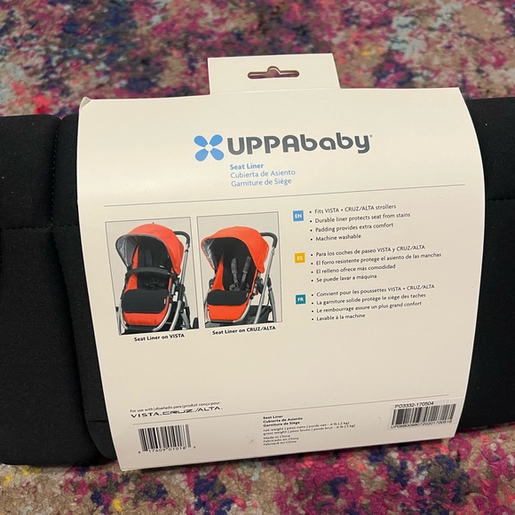 UPPAbaby Black Seat Liner - Picture 2 of 2